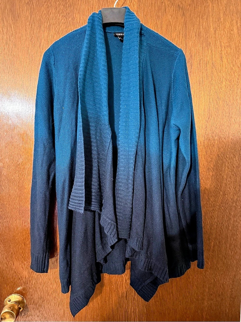 Torrid Blue Cardigan Size 1 Like New